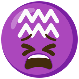 Aquarius and tired face