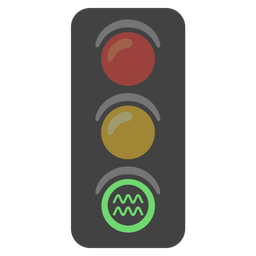 Aquarius and vertical traffic light