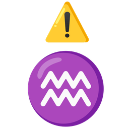 Aquarius and warning