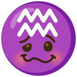 Aquarius and woozy face