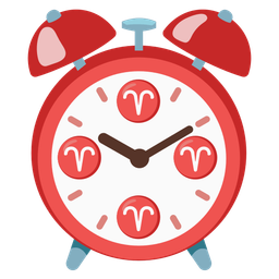 Aries and alarm clock