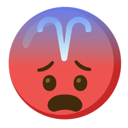 Aries and fearful face