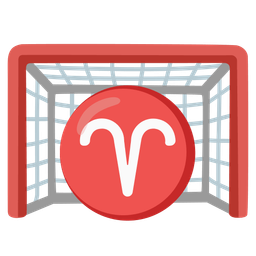 Aries and goal net