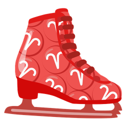 Aries and ice skate