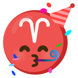 Aries and partying face