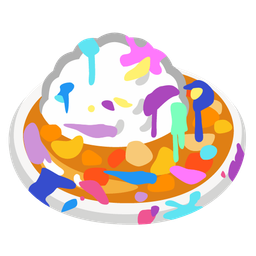 artist palette and curry rice