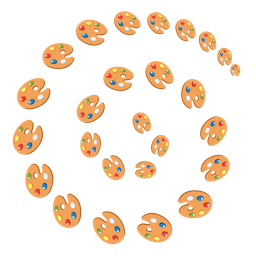 artist palette and cyclone