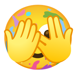 artist palette and face with peeking eye