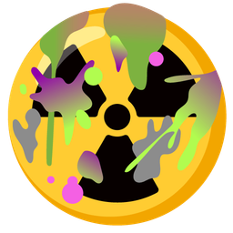 artist palette and radioactive