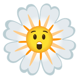 Astonished face and Blossom