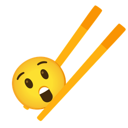 Astonished face and Chopsticks