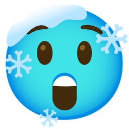 Astonished face and Cold face