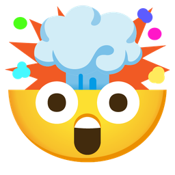 Astonished face and Exploding head