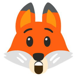 Astonished face and Fox