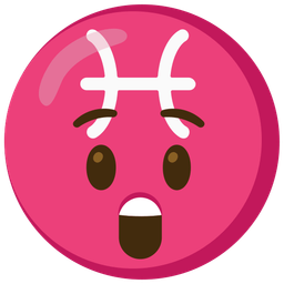 Astonished face and Pisces