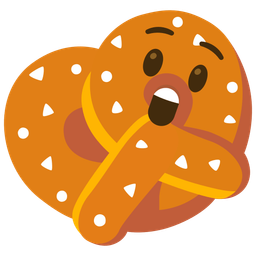 Astonished face and Pretzel