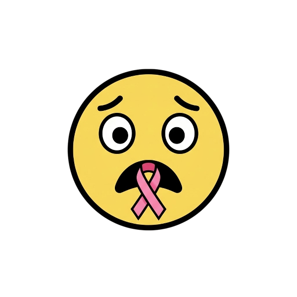 Astonished face and Reminder ribbon