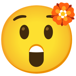 Astonished face and Rosette