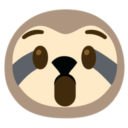 Astonished face and Sloth
