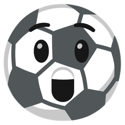 Astonished face and Soccer ball