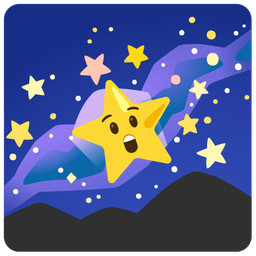 Astonished face and Telescope