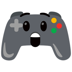 Astonished face and Video game