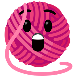 Astonished face and Yarn