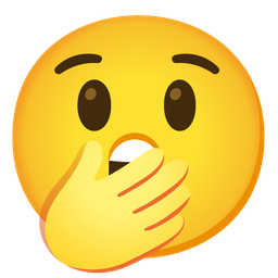 astonished face and yawning face