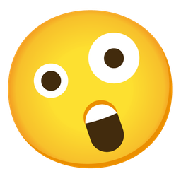 Astonished face and Zany face