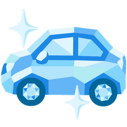 automobile and gem stone