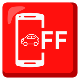 automobile and mobile phone off