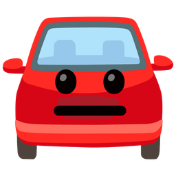 automobile and neutral face