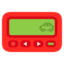 automobile and pager