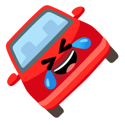 Automobile and Rolling on the floor laughing