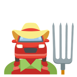 automobile and tractor