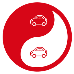 automobile and yin yang