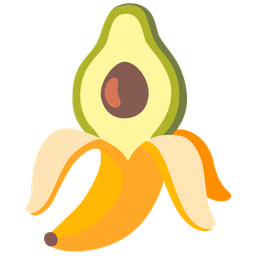 avocado and banana