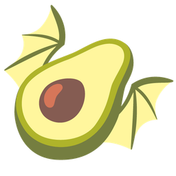 avocado and bat
