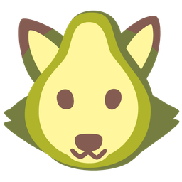 avocado and fox