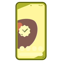 avocado and mobile phone