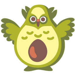 avocado and owl