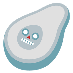 avocado and robot