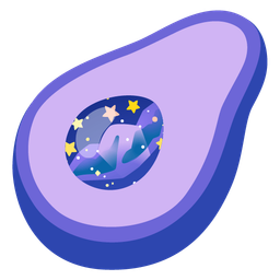 avocado and telescope