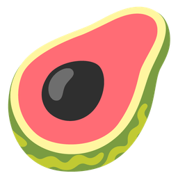 avocado and watermelon