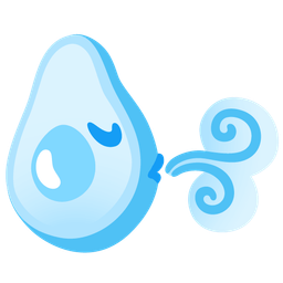 avocado and wind face