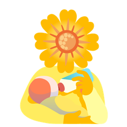 Baby bottle and Blossom