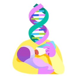 Baby bottle and Dna