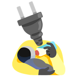 Baby bottle and Electric plug