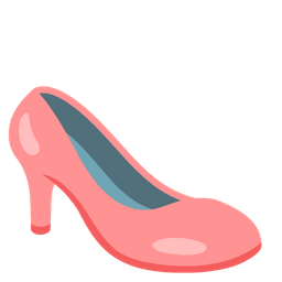 Baby bottle and High-heeled shoe