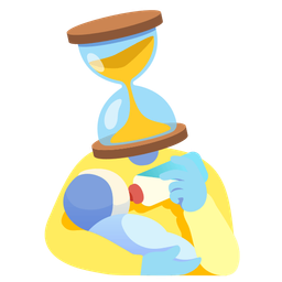 Baby bottle and Hourglass not done